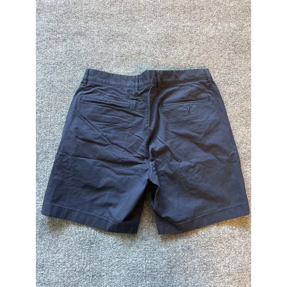 J.Crew 7” Stretch Chino Shorts Men’s 30 Blue Cotton NWOT
